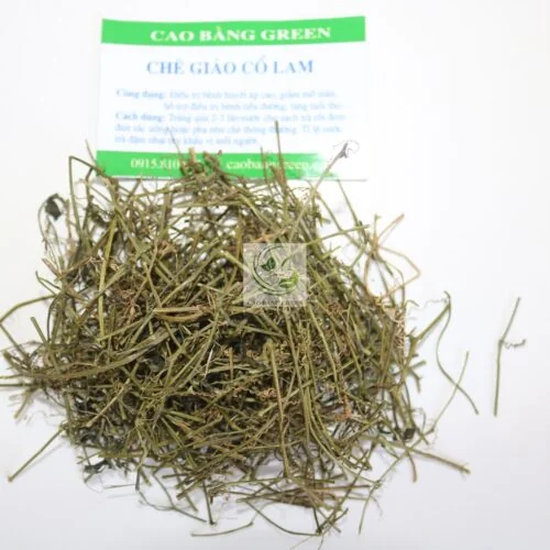 Tác dụng của trà giảo cổ lam 5 lá.
