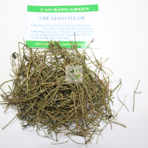 Tác dụng của trà giảo cổ lam 5 lá.