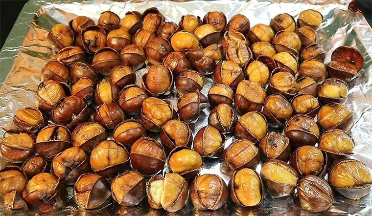 Hạt dẻ trùng khánh thơm ngon, hấp dẫn.