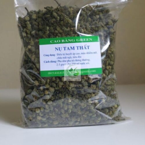 Sản phẩm nụ hoa tam thất của Cao Bằng Green.
