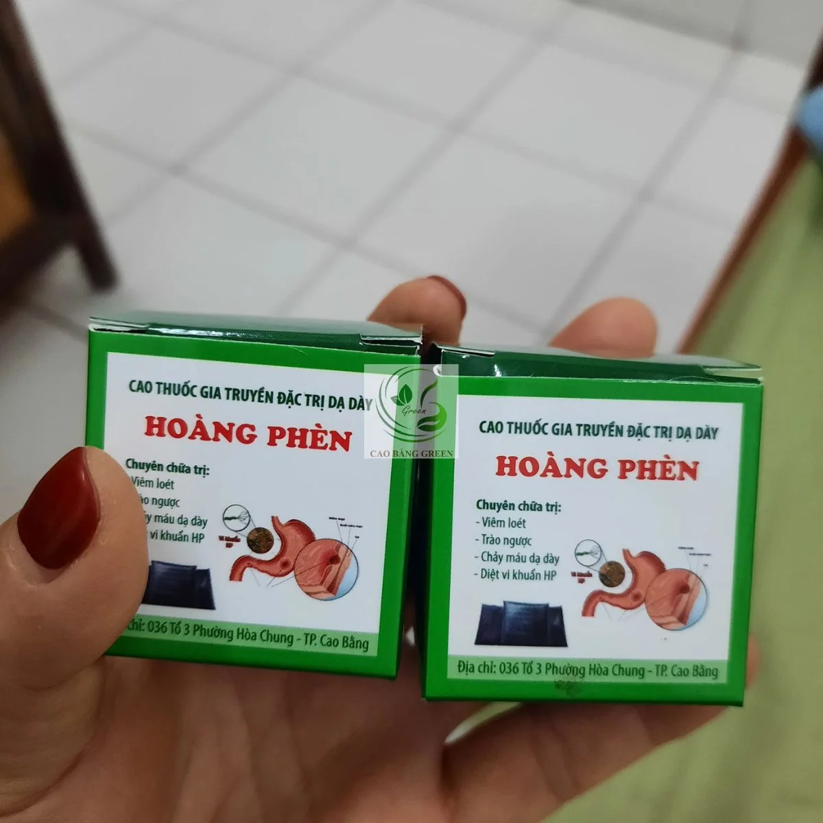 Cao dạ dày Hoàng Phèn