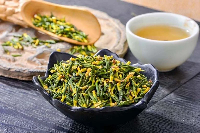 Trà tim sen có tác dụng dễ ngủ, giảm cân rất tốt.