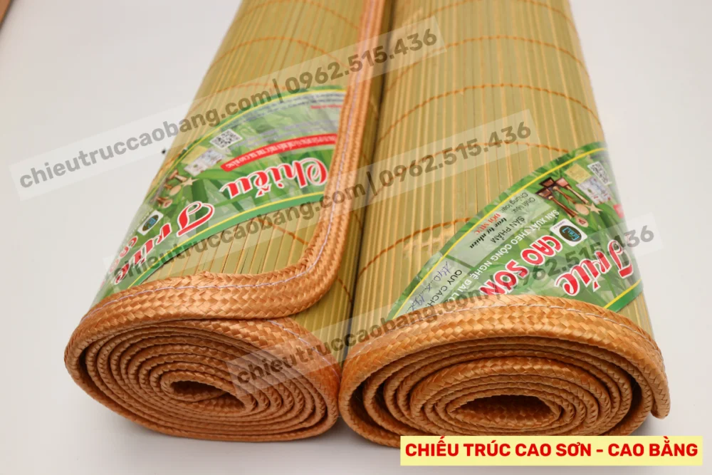 Chiếu trúc 1m2, chiếu tre cao cấp làm từ tre trúc tự nhiên %