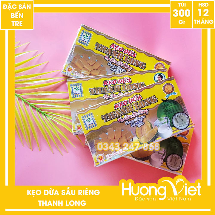Đặc sản kẹo dừa Bến Tre nhất định bạn phải thử
