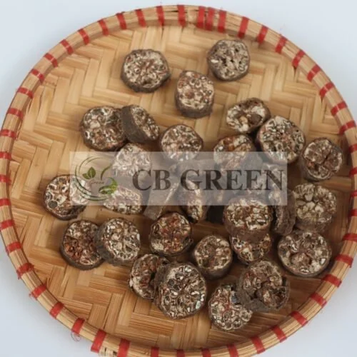 Sản phẩm chuối hột rừng khô tại CB GREEN
