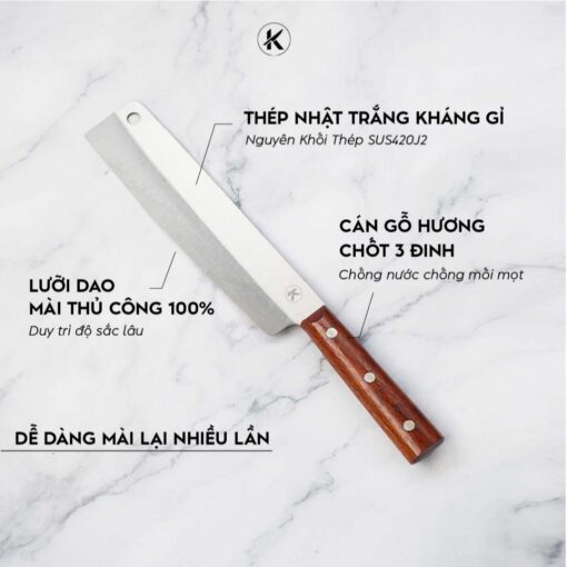 Dao thái lọc – Công cụ đắc lực cho gian bếp Việt - Hình ảnh 2