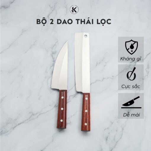 Dao thái lọc – Công cụ đắc lực cho gian bếp Việt