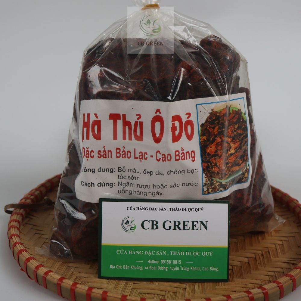 Sản phẩm Hà thủ ô đỏ khô tại CB GREEN