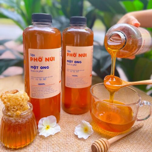 Mật Ong Hoa Cà Phê Gia Lai Nguyên Chất - Chai 1000ML