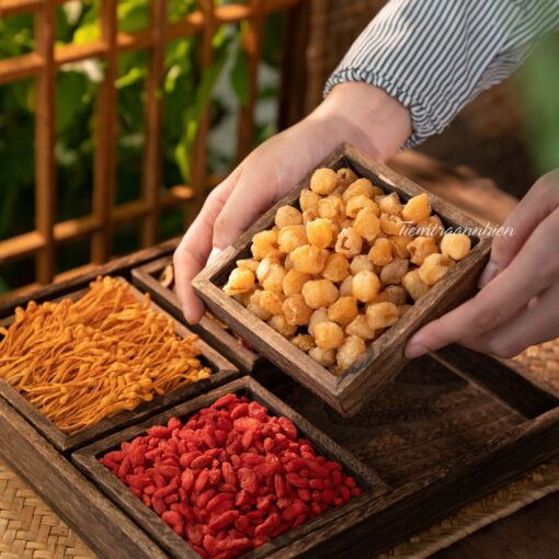 Trà Đông Trùng Hạ Thảo Long Nhãn Tứ Vị bồi bổ sức khỏe - Hình ảnh 3