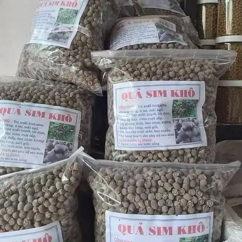 Quả Sim Khô – Tinh Túy Từ Rừng Cho Sức Khỏe Bền Lâu 3 Quả sim khô